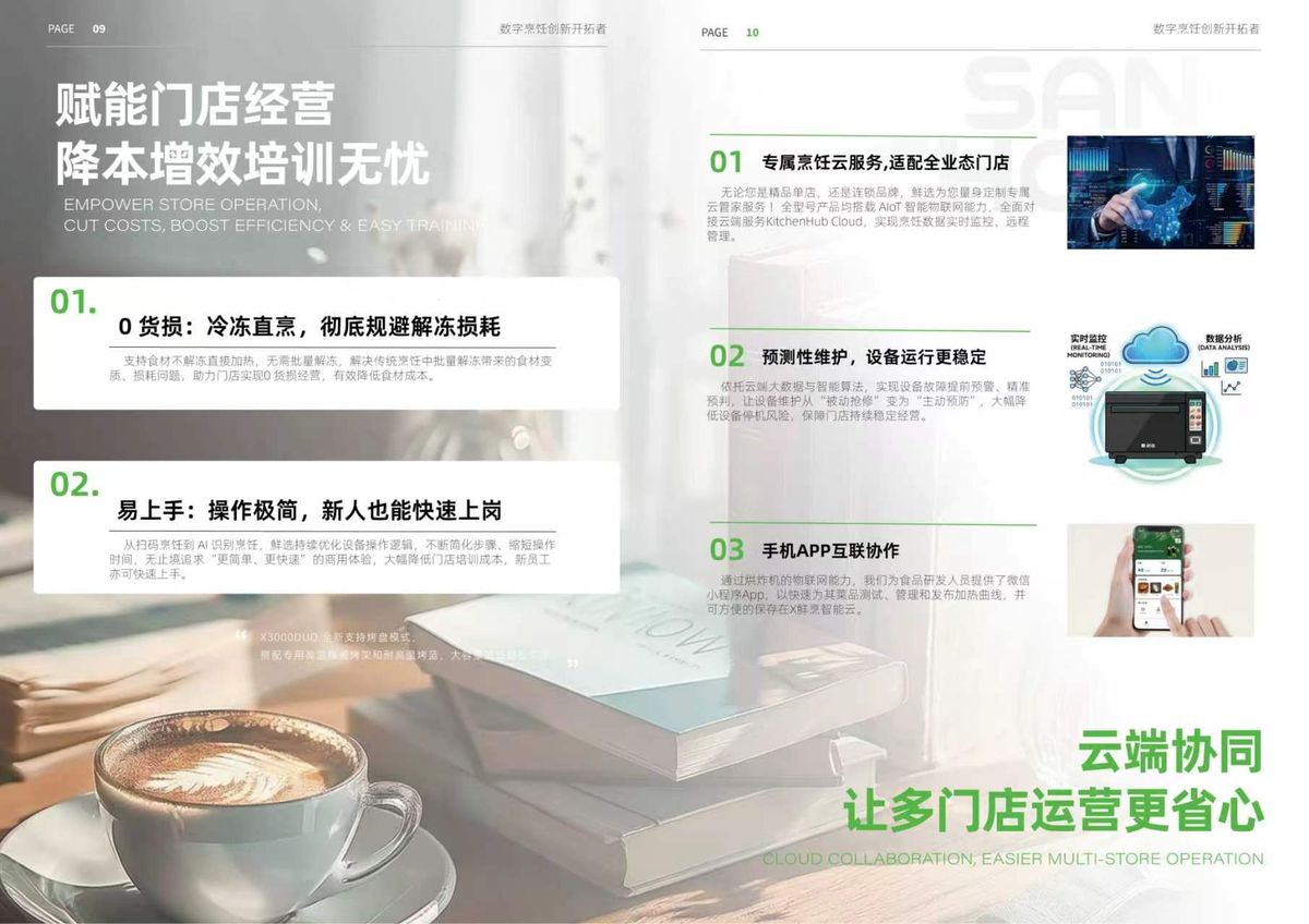 Tea chain store counter